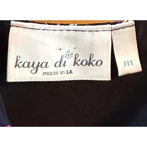 EUC, kaya di koko Women's Sz Medium Romper in Paisley Pattern, Pretty! - Picture 2 of 11